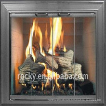 Hot sale 5.0mm Ceramic fireplace door Glass